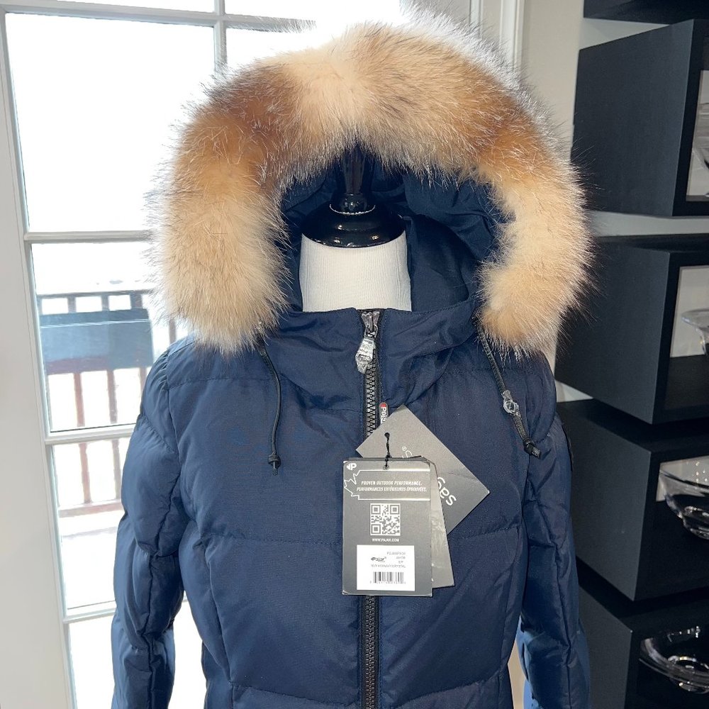 Pajar Jayde Long Down Parka Coat with Fur - BRAND NEW with tags